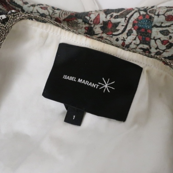 Isabel Marant Vest Jano Feather Crystal Chain - Picture 7 of 7